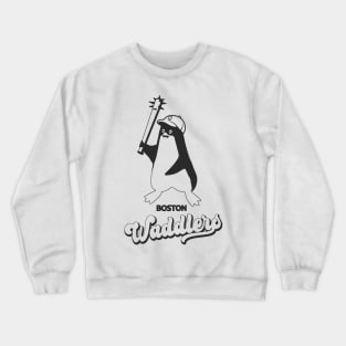 retro boston waddlers Crewneck Sweatshirt